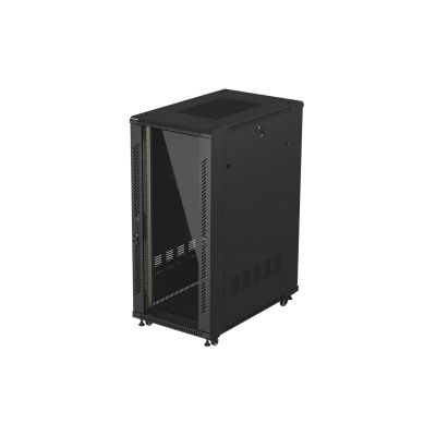 LANBERG FLOOR RACK CABINET 19" 27U 600X1000 BLACK