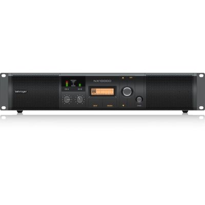 5. Behringer NX1000D Audio Amplifier (Performance/Stage) Black