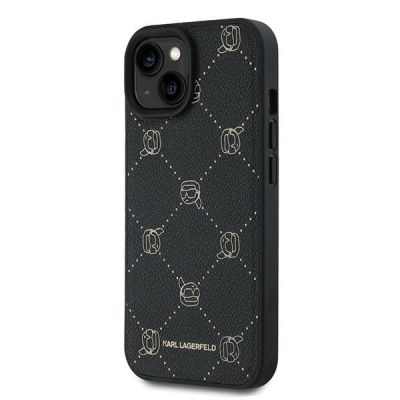 2. Karl Lagerfeld Karl Head MagSafe Case for iPhone 15 Plus - Black