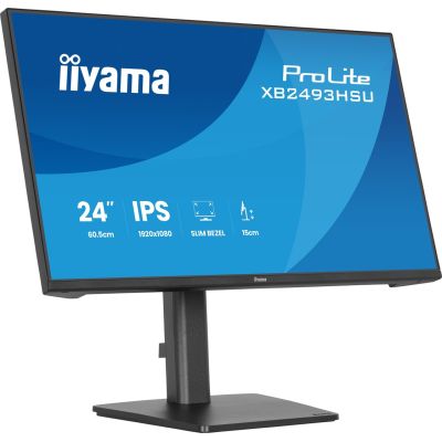 6. iiyama ProLite XB2493HSU-B1 computer monitor 60.5 cm (23.8") 1920 x 1080 px Full HD LED Black