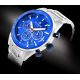 2. Men's Watch Giewont Chronograph Sapphire Silver Blue GW9140-B3
