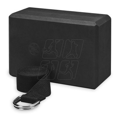 5. Gaiam Yoga Cube with Strap 63248