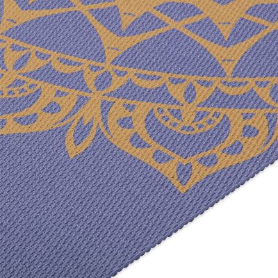 4. GAIAM Indigo Marrakesh Yoga Mat 5 mm 66295