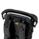 3. ASUS ROG SLASH Backpack Edition 20 Roll-Up Backpack Black Polyester, Waxed Leather (Pull Up)