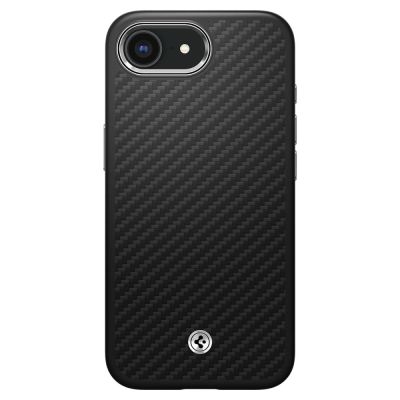 15. Spigen Enzo Aramid MagSafe Case for iPhone 16e / 17e - Black