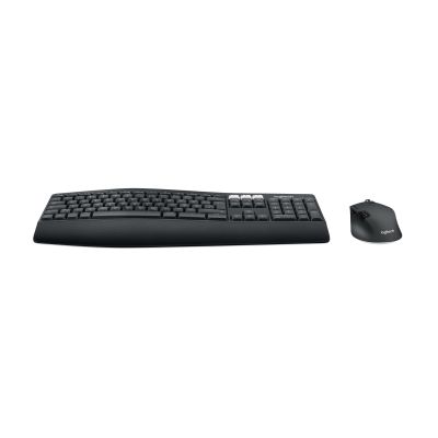 7. Logitech MK850 Performance Keyboard Mouse Included Universal RF Wireless + Bluetooth QWERTZ German Black