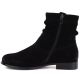 3. Women’s black unlined leather ankle boots Potocki JE19480