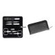 ZWILLING 98681-004-0 Nail Care Set Stainless Steel Black