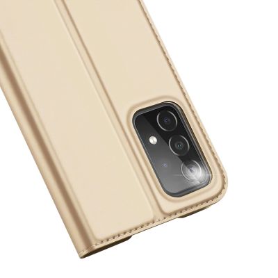 3. Dux Ducis Skin Pro Holster Cover Flip Cover for Samsung Galaxy A73 gold