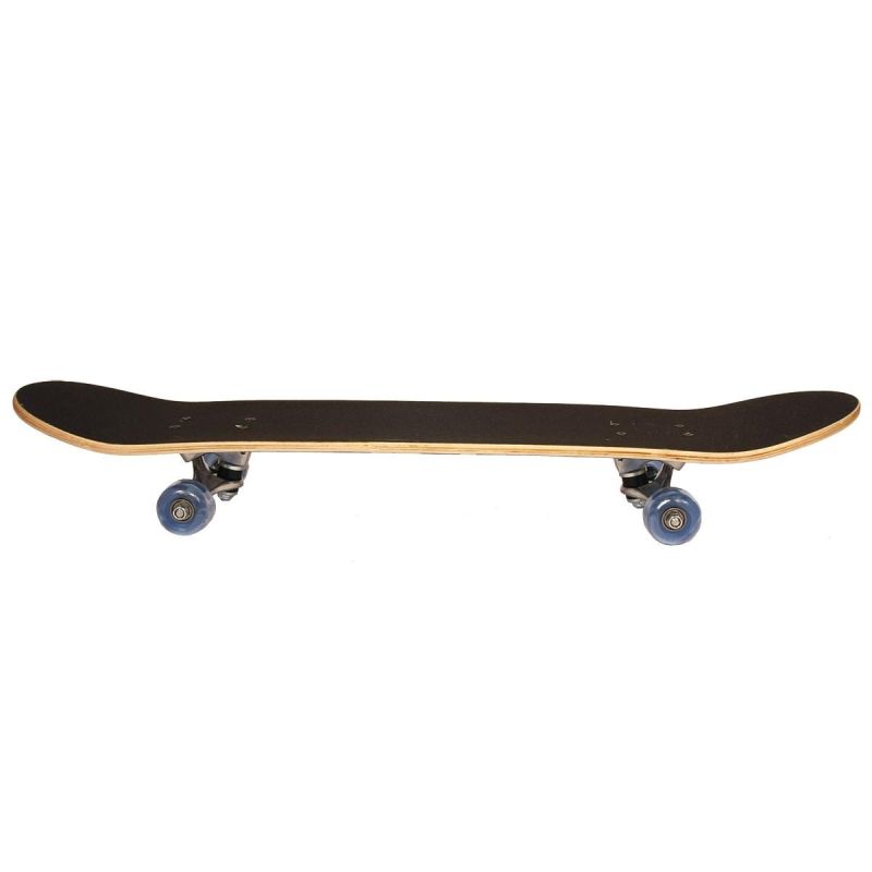 2. STREET BLUE WOODEN SKATEBOARD BEST SPORTING