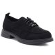 5. Women's black suede shoes Vinceza 62332