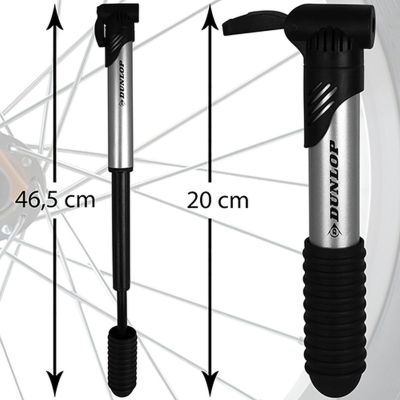 15. Bicycle Pump Dunlop Mini Aluminum 102184