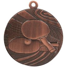 Bronze medal - table tennis - steel medal