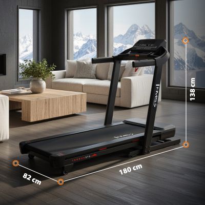 7. TERRUN275 HOME TREADMILL WITH BI-DIRECTIONAL HMS INCLINE ADJUSTMENT