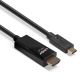 4. Lindy 43315 Cable Adapter 5m USB Type-C HDMI Type A (Standard) Black