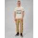 3. Men's regular printed T-shirt 4F 4FRAW25TTSHM3378-11S