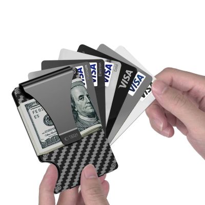 2. Tech-Protect Thorn RFID Carbon Wallet - Black