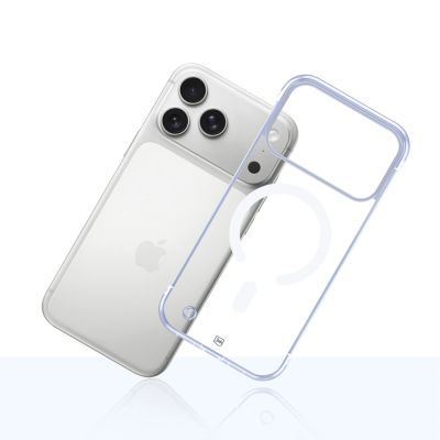 4. 3mk Just20g MagCase for iPhone 17 Pro Max - Transparent