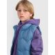 5. Boy's down vest with synthetic filling 4F 4FJRAW25TVJAM325-32S