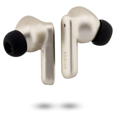 3. Guess Classic EST Bluetooth TWS Wireless Headphones - Gold