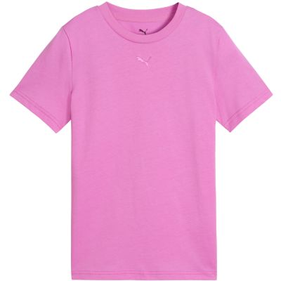 2. Puma ESS Centered Cat Logo Tee for kids pink 692972 74