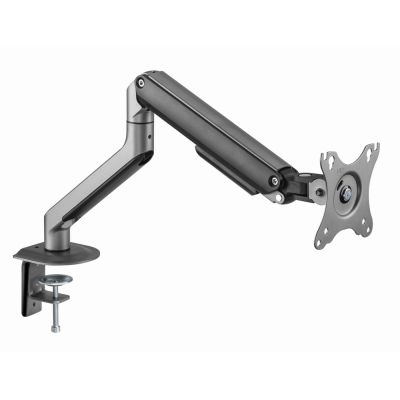 15. GEMBIRD DESK ADJUSTABLE ARM/MONITOR HOLDER 17-32, VESA 100X100MM, UP TO 9 KG, GRAY