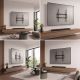5. MACLEAN TV MOUNT / HANGER 32-75'' MACLEAN TV MOUNT / HANGER, MAX VESA 400X400, 32-75", UP TO 45KG, BLACK, TILT ADJUSTMENT