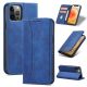3. Magnet Fancy Case Case for iPhone 12 Pro Max Pouch Card Wallet Card Stand Blue