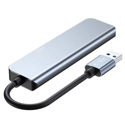 3. HUB Tech-Protect V0 5in1 USB-A - USB-A 3.0 / 3x USB-A 2.0 / USB-C - gray