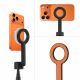 13. Tech-Protect L10S Bluetooth Selfie Stick Tripod - Black and Orange