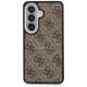 3. Guess 4G Embossed Ring MagSafe case for Samsung Galaxy S26 - brown
