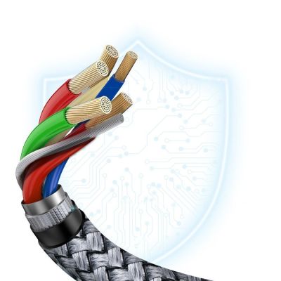 11. Choetech XCC-1002-GY USB-C - USB-C PD QC cable 100W 5A 480Mb/s 1.8m - gray