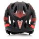 5. Meteor Lupus S Full-Face Bike Helmet 48-52 cm Black/Red