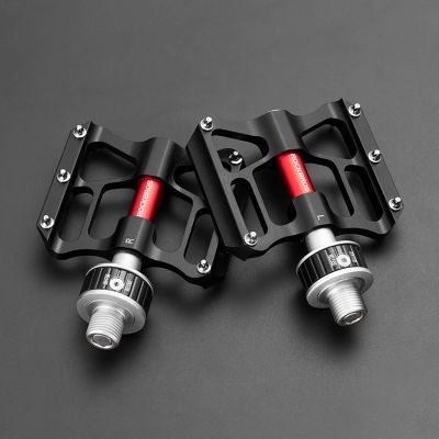 2. Rockbros K3462F-BK Detachable Quick Release Bicycle Pedals - Black