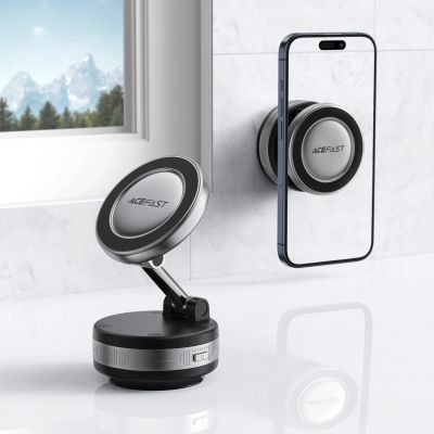 5. Acefast E30 Magnetic Dashboard/Windshield Suction Cup Holder - Black