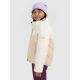 6. Girls' puffer jacket with synthetic down filling 4F 4FJRAW25TDJAF0807-12S