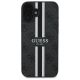 3. Guess 4G Printed Stripes MagSafe case for iPhone 16 - black