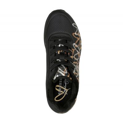 3. Skechers Uno Metallic Love W 155523/BKGD shoes