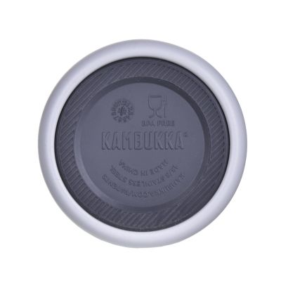 7. Kambukka Elton Insulated 600ml Thermal Bottle, Chalk White