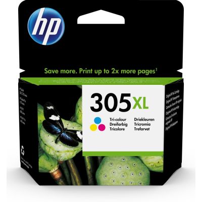 14. HP 305XL Tri-color Original High Yield Ink Cartridge