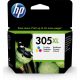 14. HP 305XL Tri-color Original High Yield Ink Cartridge