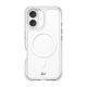 LAUT AERO SPARKLE mobile phone case 16 cm (6.3") Silver, Transparent
