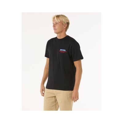 5. RIP CURL Surf Revival Ding Repair Tee Black