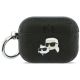 Karl Lagerfeld Monogram Karl & Choupette Head Case for AirPods Pro 3 - Black