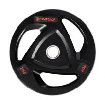 HMS Olympic plate rubberized 20 kg TOX20 17-61-095