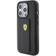 3. Ferrari Grip Stand Metal Logo case for iPhone 15 Pro - black