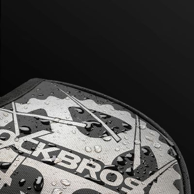 3. Rockbros D76 Crankset Transport Cover - Black and Gray