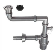 1-BOWL SIPHON WITH CLICK-CLACK PLUG 3.5'