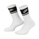 2. Nike Everyday Elevated Crew Socks 3 Pairs White and Black IM7949 901