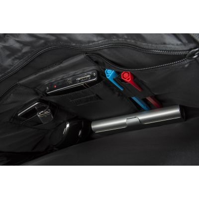 6. RIVACASE BAG/BACKPACK FOR 16" CENTRAL LAPTOP, BLACK, BAG CONVERTIBLE TO BACKPACK